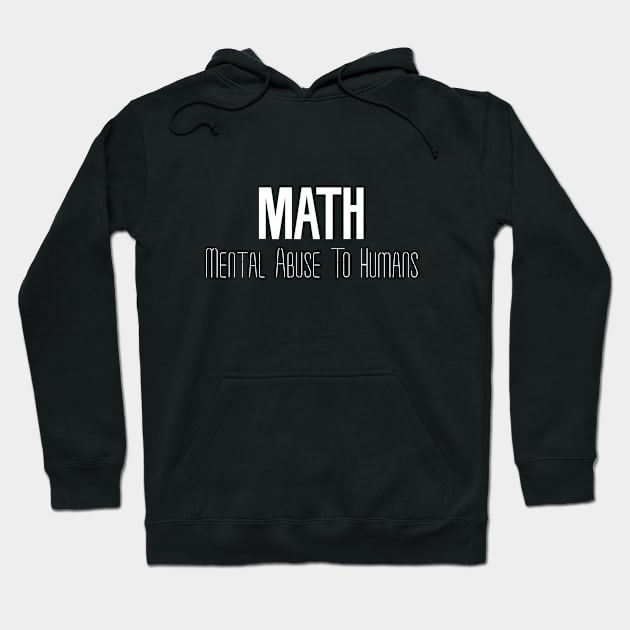 Math Hoodie by Word and Saying